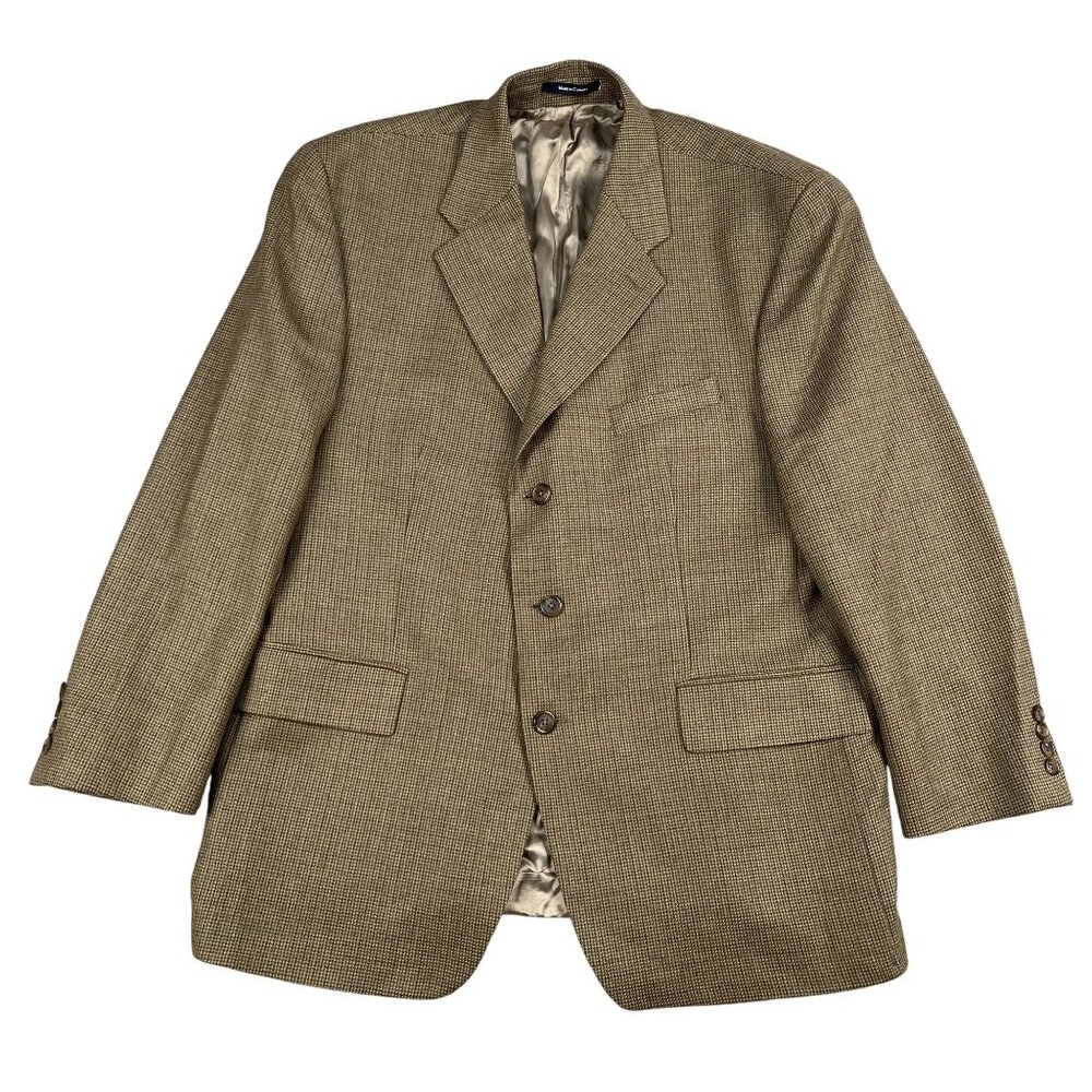 VTG‎ Polo University by Ralph Lauren 100% Lambs Wool Retro Blazer Sz 46R